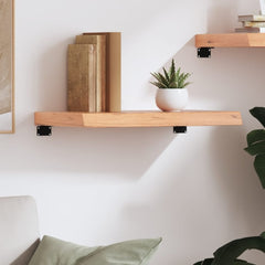 Wall Shelf 40x40x(2-6) Treated Solid Wood Oak Light Brown 60 cm