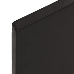 vidaXL Wall Shelf Dark Brown 40x40x2 cm Treated Solid Wood Oak 6