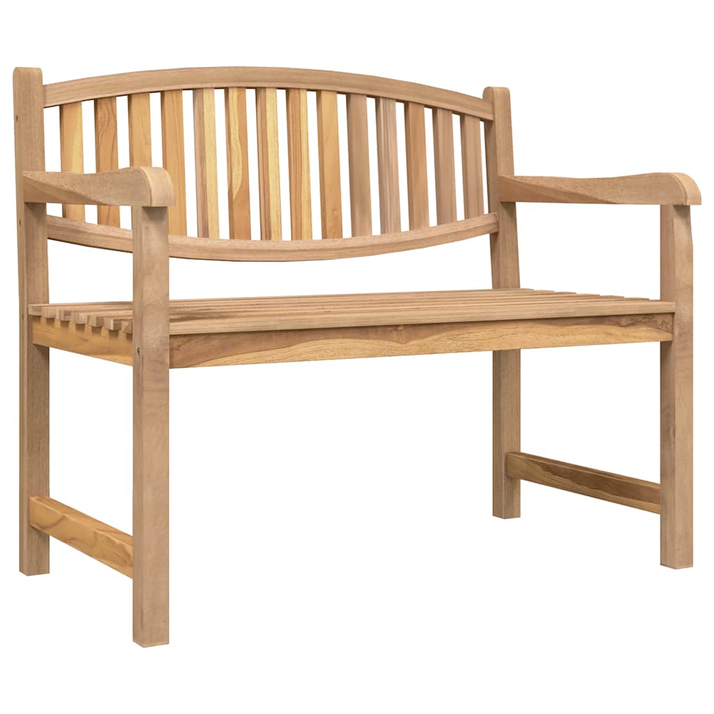 vidaXL Garden Bench 114x59x87 cm Solid Teak Wood 2