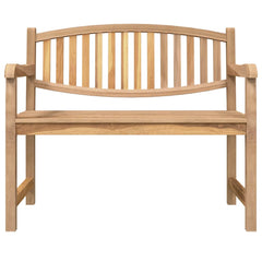 vidaXL Garden Bench 114x59x87 cm Solid Teak Wood 3
