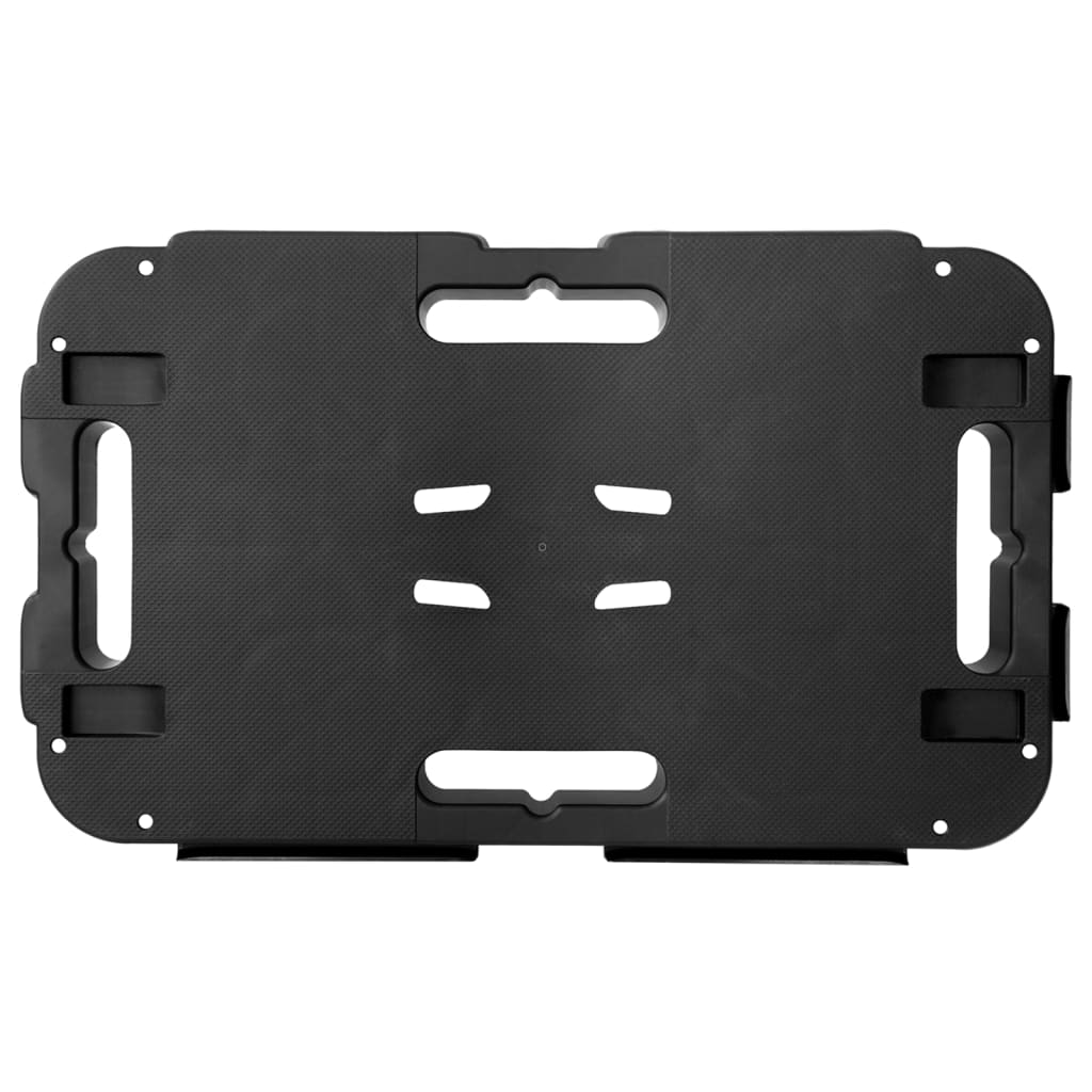 vidaXL Transport Trolley Black Polypropylene 300 kg 3