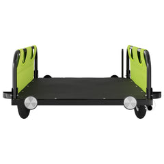 vidaXL Bike Trailer Green Oxford Fabric and Iron 5