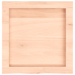 vidaXL Bathroom Countertop 40x40x(2-6) cm Untreated Solid Wood 4