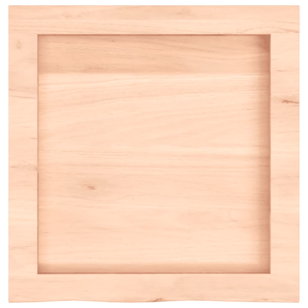 vidaXL Bathroom Countertop 40x40x(2-6) cm Untreated Solid Wood 4