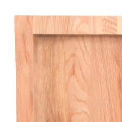 vidaXL Table Top Light Brown 60x50x(2-4) cm Treated Solid Wood Oak 6