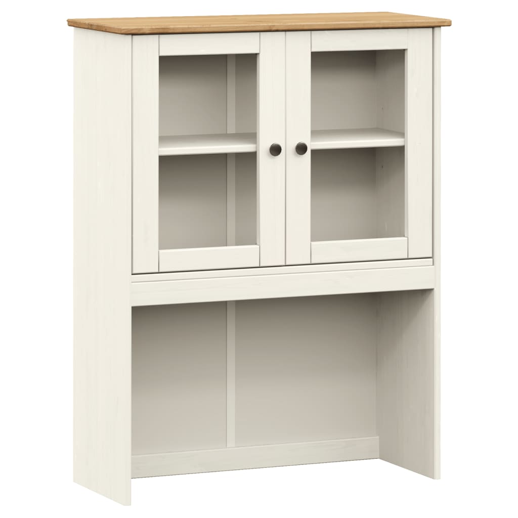 Dresser Top "VIGO" 78x30x100 cm Solid Wood Pine White