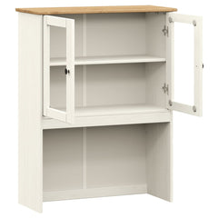 Dresser Top "VIGO" 78x30x100 cm Solid Wood Pine White