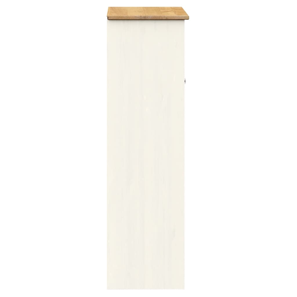 Dresser Top "VIGO" 78x30x100 cm Solid Wood Pine White