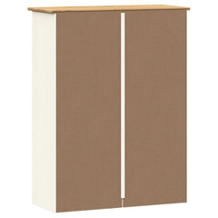 Dresser Top "VIGO" 78x30x100 cm Solid Wood Pine White
