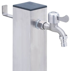 vidaXL Garden Water Column 60 cm Stainless Steel Square 5