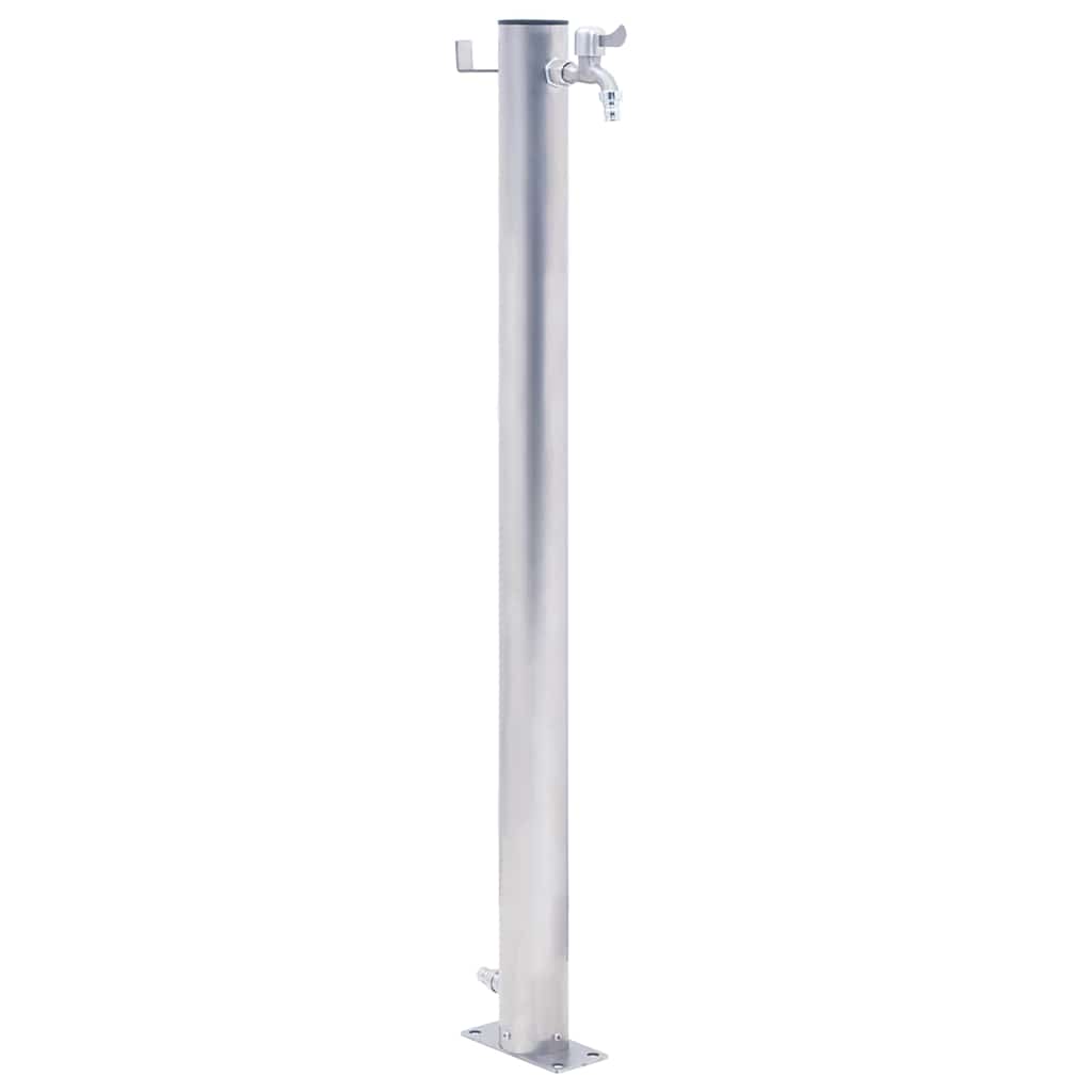 vidaXL Garden Water Column 80 cm Stainless Steel Round 1