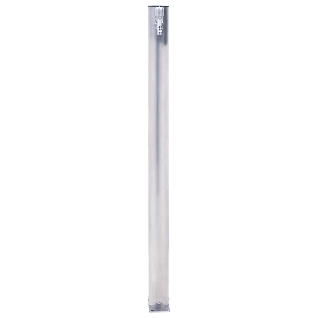 vidaXL Garden Water Column 80 cm Stainless Steel Round 2