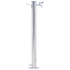 vidaXL Garden Water Column 80 cm Stainless Steel Round 3