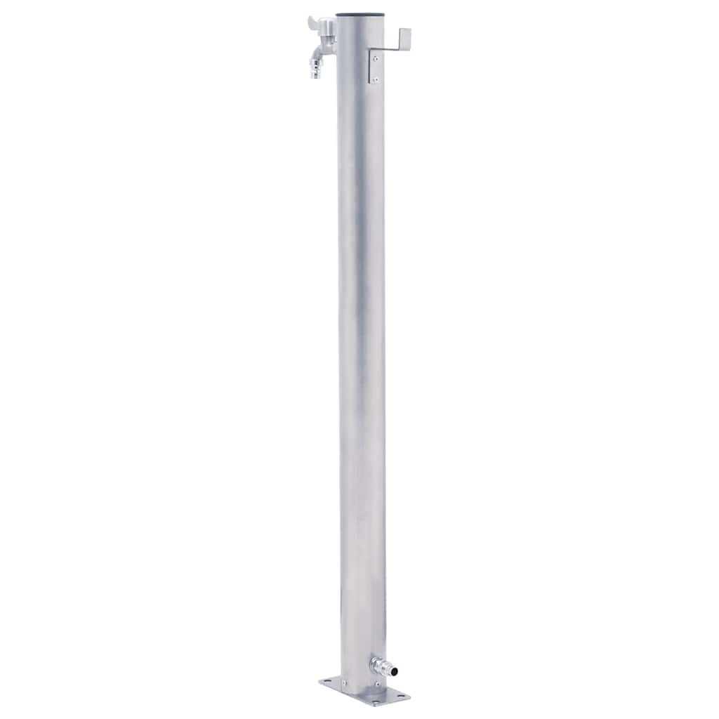vidaXL Garden Water Column 80 cm Stainless Steel Round 4