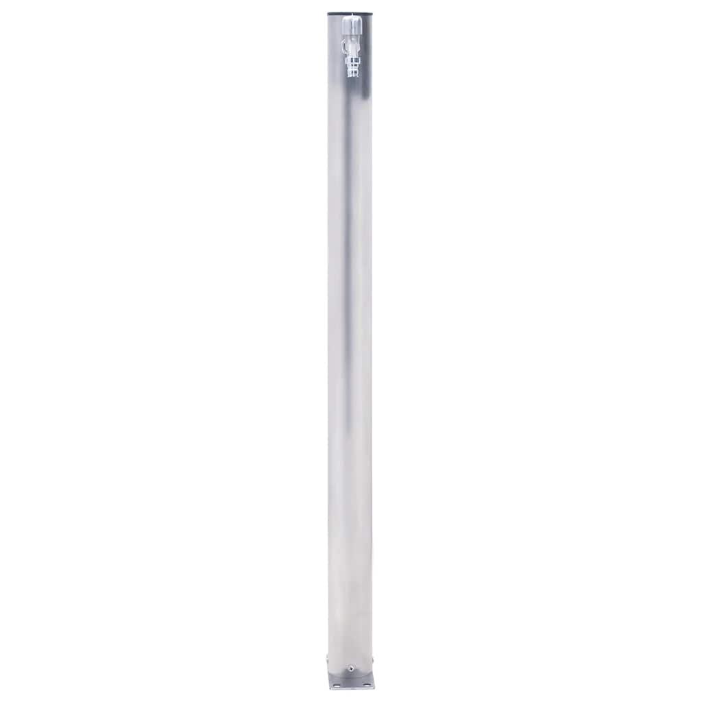 vidaXL Garden Water Column 100 cm Stainless Steel Round 2