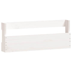 vidaXL Wall-mounted Shoe Racks 2 pcs White 59x9x23 cm Solid Wood Pine 5
