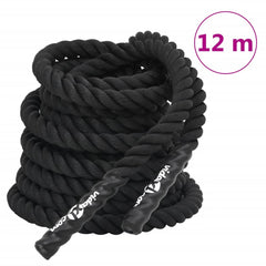 Battle Rope Black 9 kg Polyester 12 m