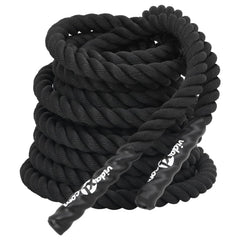 Battle Rope Black 9 kg Polyester 15 m