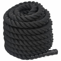 Battle Rope Black 9 kg Polyester 15 m