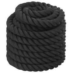 Battle Rope Black 9 kg Polyester 15 m