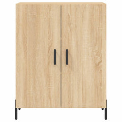 vidaXL Sideboard Sonoma Oak 69.5x34x90 cm Engineered Wood 5