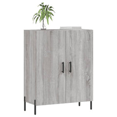 vidaXL Sideboard Grey Sonoma 69.5x34x90 cm Engineered Wood 3