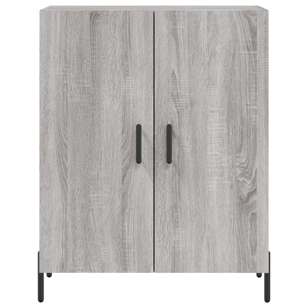 vidaXL Sideboard Grey Sonoma 69.5x34x90 cm Engineered Wood 5