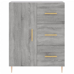 vidaXL Sideboard Grey Sonoma 69.5x34x90 cm Engineered Wood 5