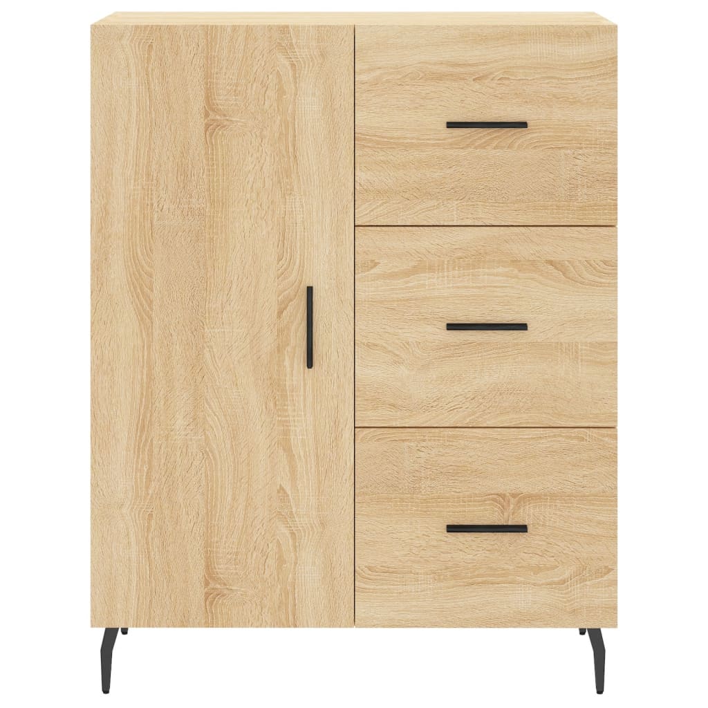 Sideboard 69,5x34x90 cm Engineered Wood Sonoma oak