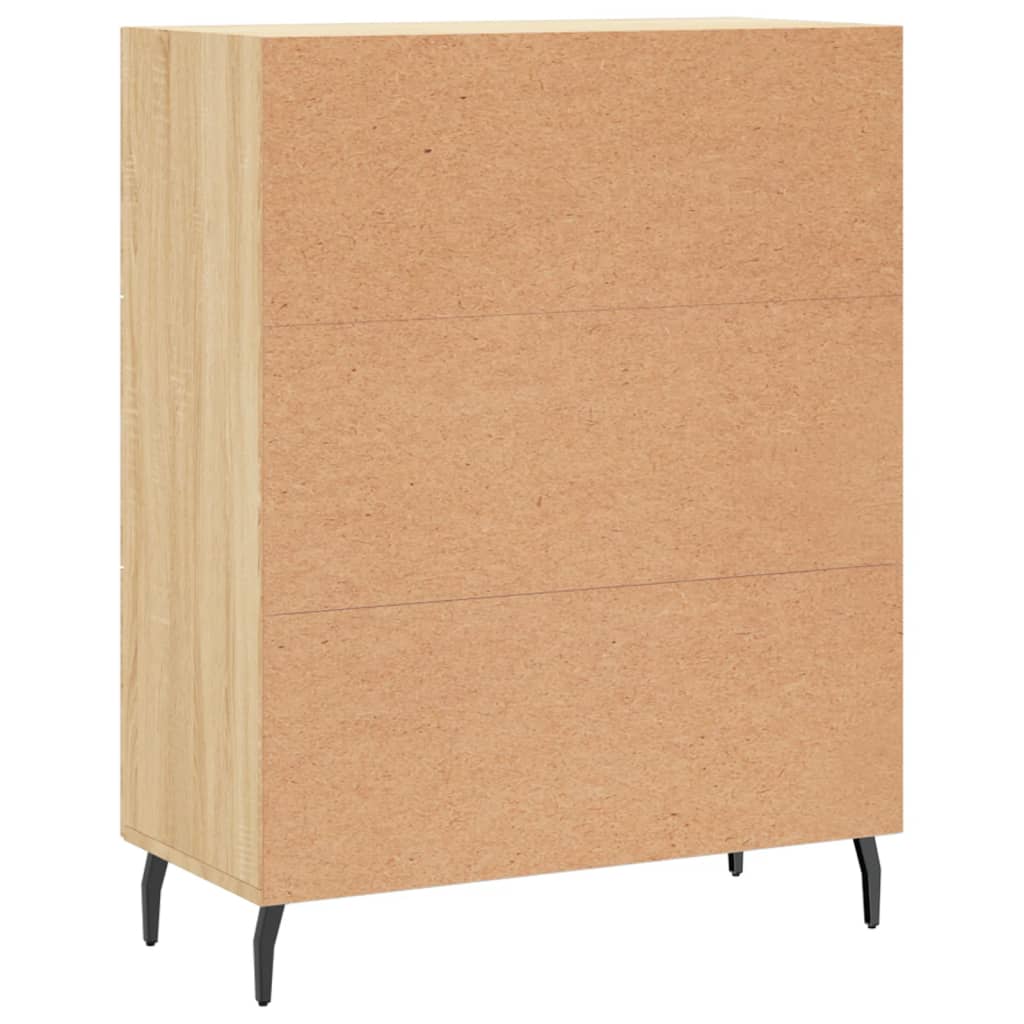 Sideboard 69,5x34x90 cm Engineered Wood Sonoma oak
