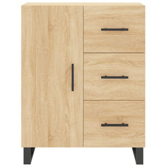 vidaXL Sideboard Sonoma Oak 69.5x34x90 cm Engineered Wood 5