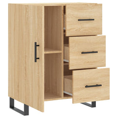 Sideboard 69,5x34x90 cm Engineered Wood Sonoma oak