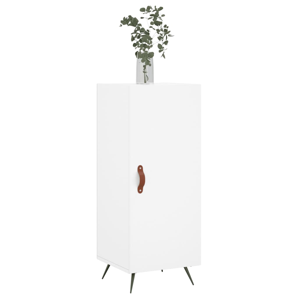 vidaXL Sideboard White 34.5x34x90 cm Engineered Wood 3