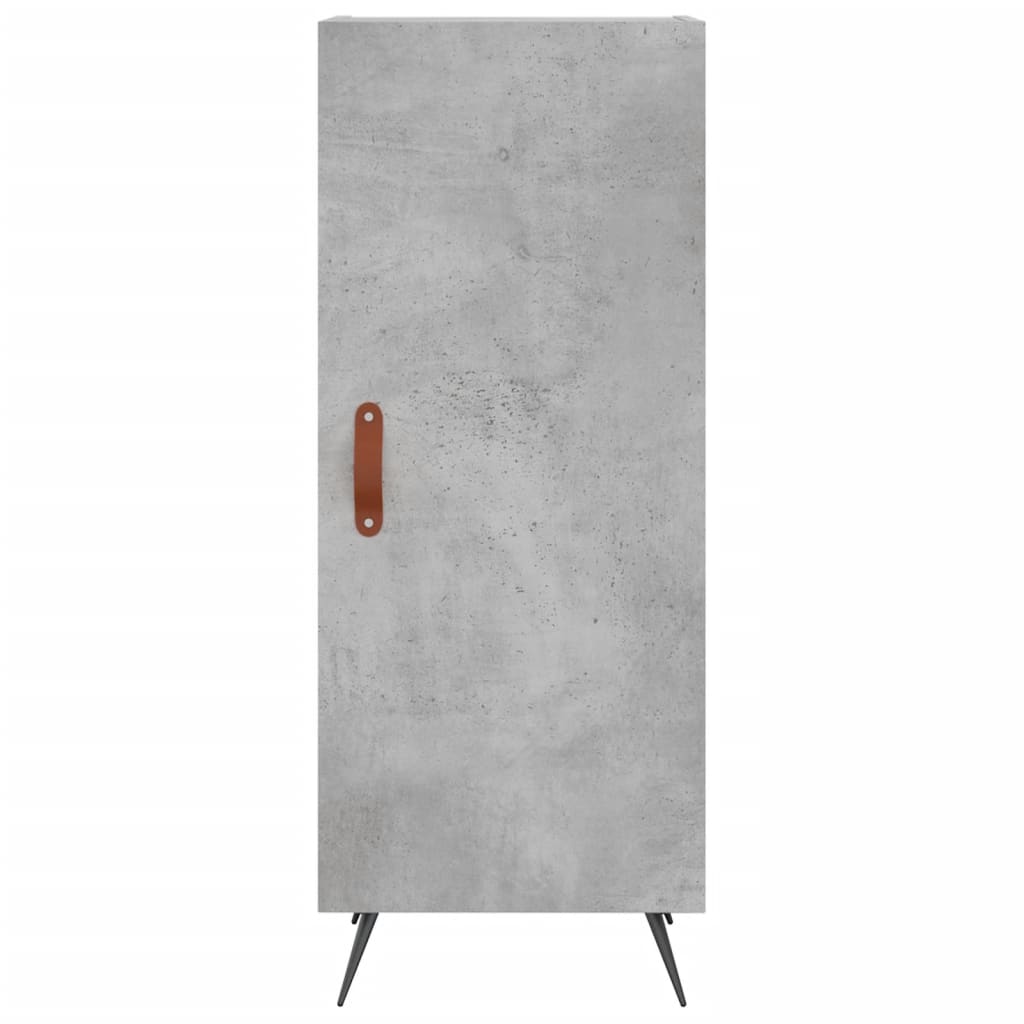 vidaXL Sideboard Concrete Grey 34.5x34x90 cm Engineered Wood 6