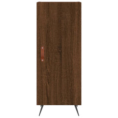 vidaXL Sideboard Brown Oak 34.5x34x90 cm Engineered Wood 6