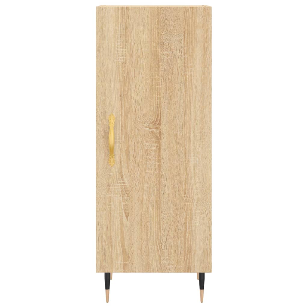 vidaXL Sideboard Sonoma Oak 34.5x34x90 cm Engineered Wood 6