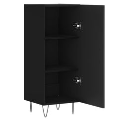 vidaXL Sideboard Black 34.5x34x90 cm Engineered Wood 6