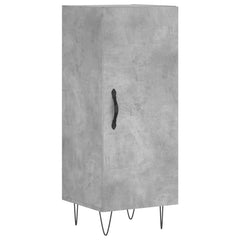 vidaXL Sideboard Concrete Grey 34.5x34x90 cm Engineered Wood 2