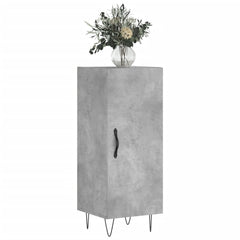 vidaXL Sideboard Concrete Grey 34.5x34x90 cm Engineered Wood 3