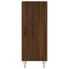 vidaXL Sideboard Brown Oak 34.5x34x90 cm Engineered Wood 5