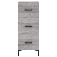 vidaXL Sideboard Grey Sonoma 34.5x34x90 cm Engineered Wood 6