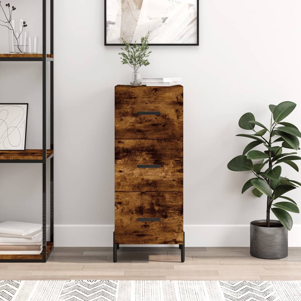 Sideboard Engineered Wood in Smoked Oak