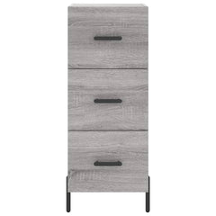 vidaXL Sideboard Grey Sonoma 34.5x34x90 cm Engineered Wood 6