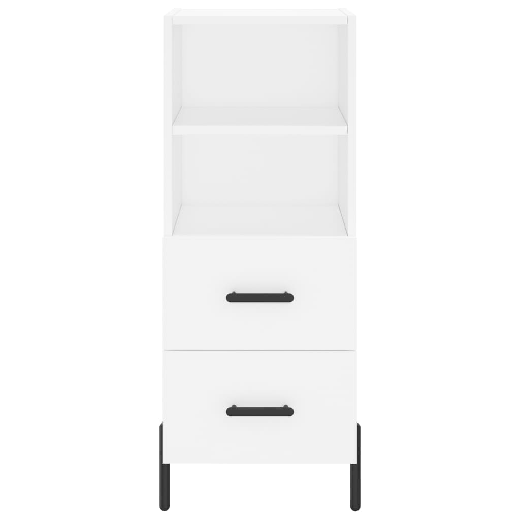 vidaXL Sideboard White 34.5x34x90 cm Engineered Wood 6