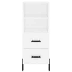 vidaXL Sideboard White 34.5x34x90 cm Engineered Wood 6