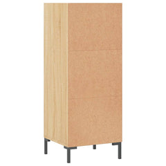 vidaXL Sideboard Sonoma Oak 34.5x32.5x90 cm Engineered Wood 6