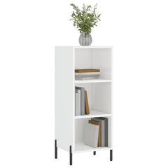 vidaXL Sideboard High Gloss White 34.5x32.5x90 cm Engineered Wood 3