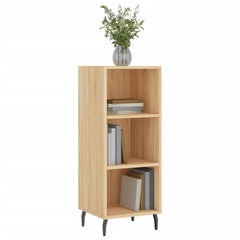 vidaXL Sideboard Sonoma Oak 34.5x32.5x90 cm Engineered Wood 3