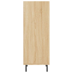 vidaXL Sideboard Sonoma Oak 34.5x32.5x90 cm Engineered Wood 5