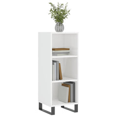 vidaXL Sideboard High Gloss White 34.5x32.5x90 cm Engineered Wood 3